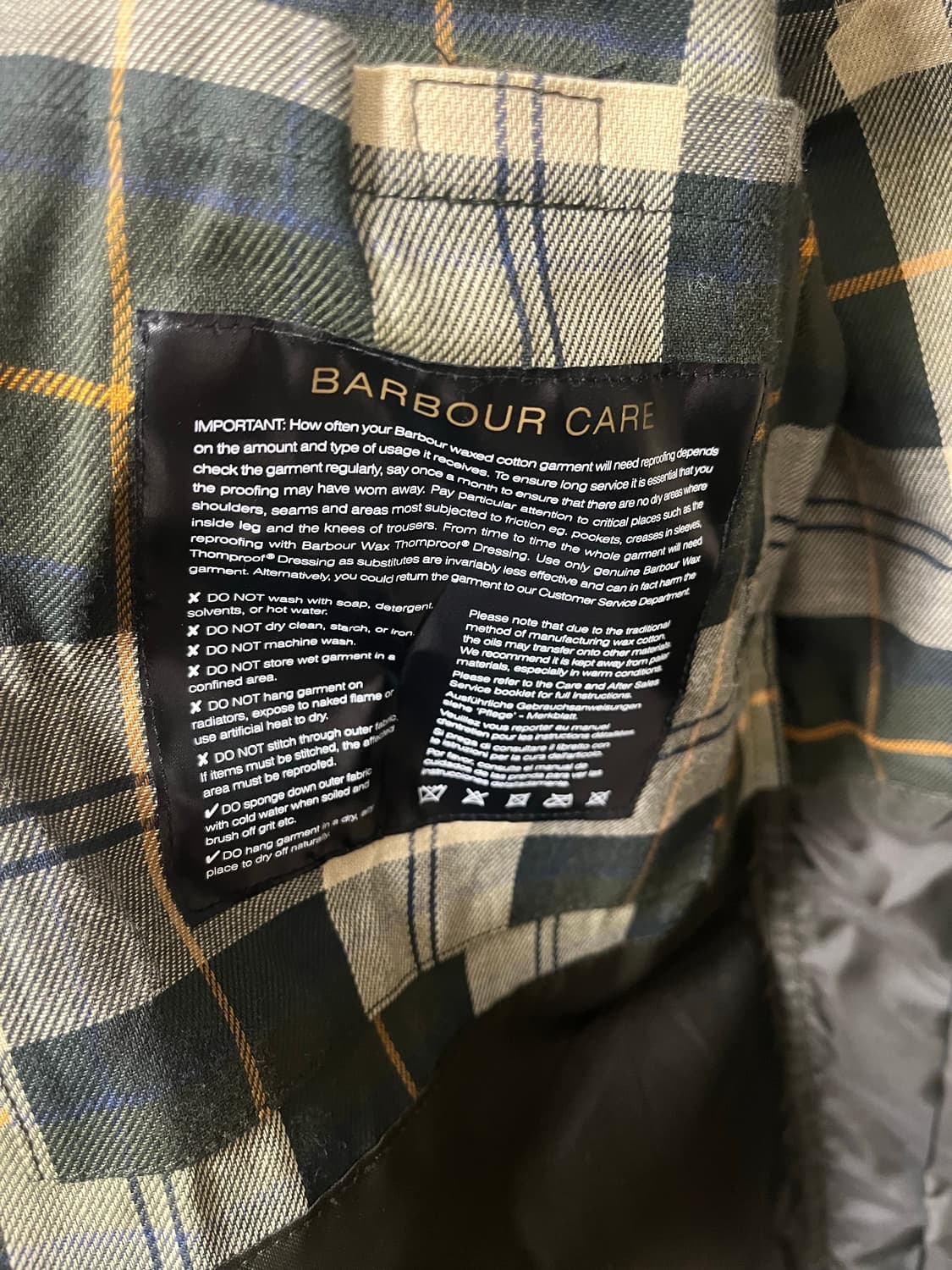 바버 비데일 세이지 새상품 상품이미지3