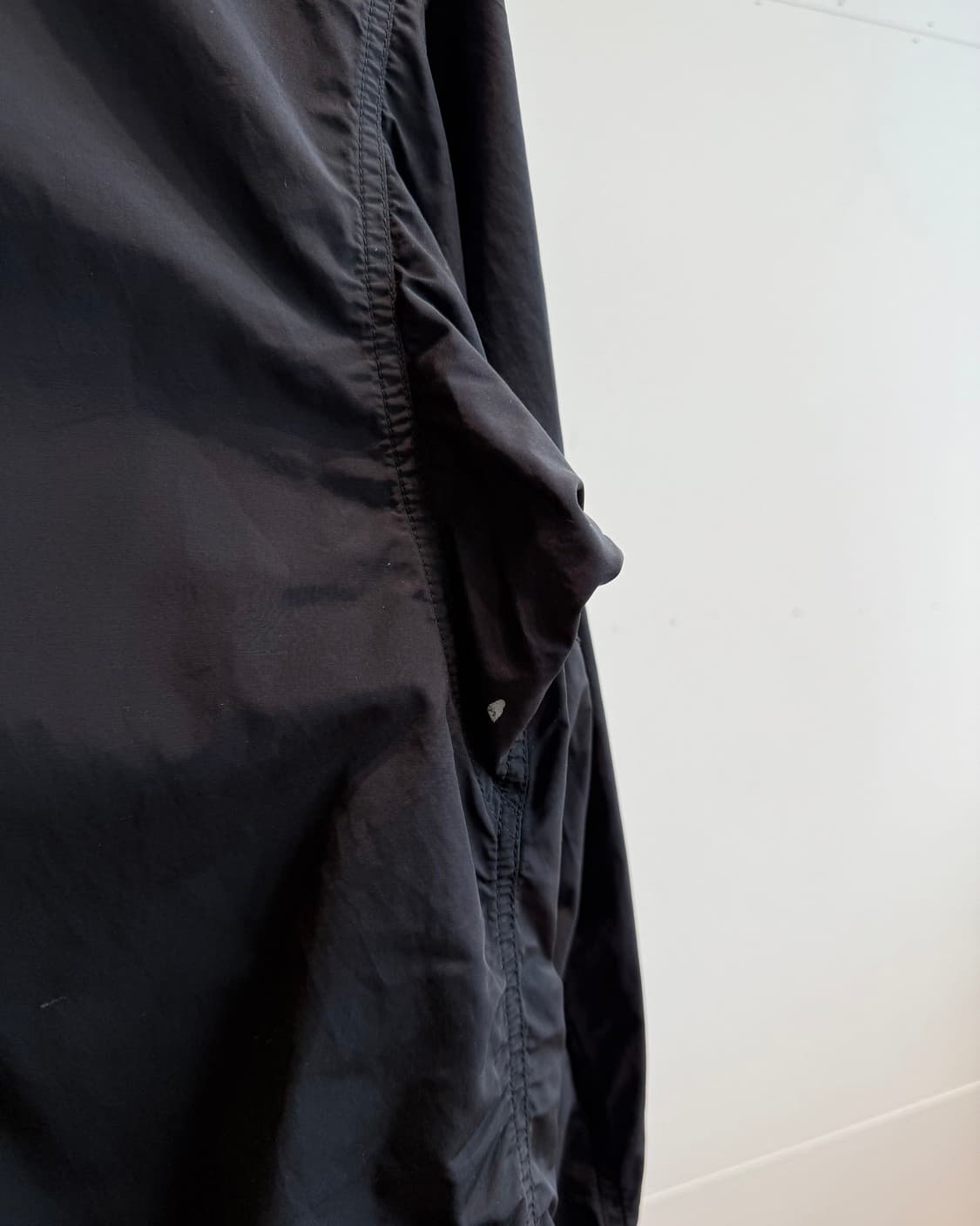 가리오네 블랙 나일론혼방 자켓 상품이미지8