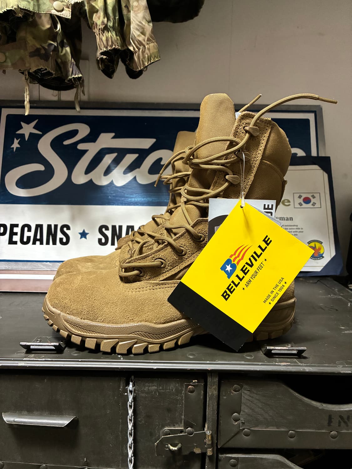 미 군화/ 베르빌/ 작업화/ 안전화/ 스틸토/ (265) 상품이미지1