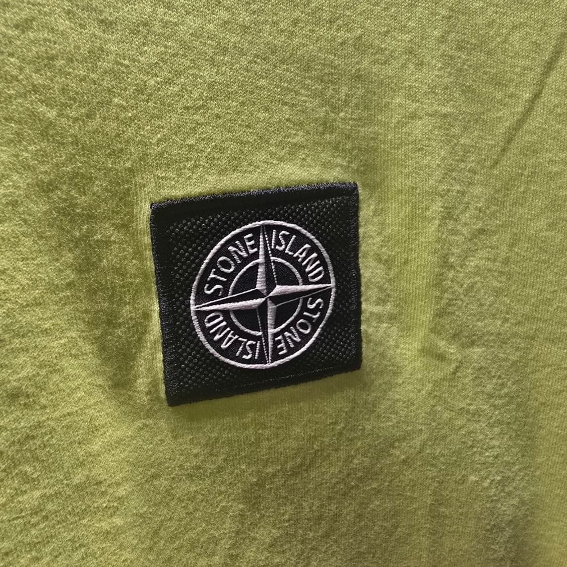 [중고/정품] 스톤 아일랜드 로고 패치 반팔 M 상품이미지3