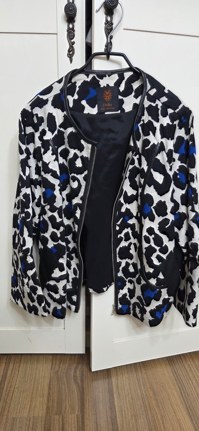 도호 양가죽 배색 점퍼  상품이미지6