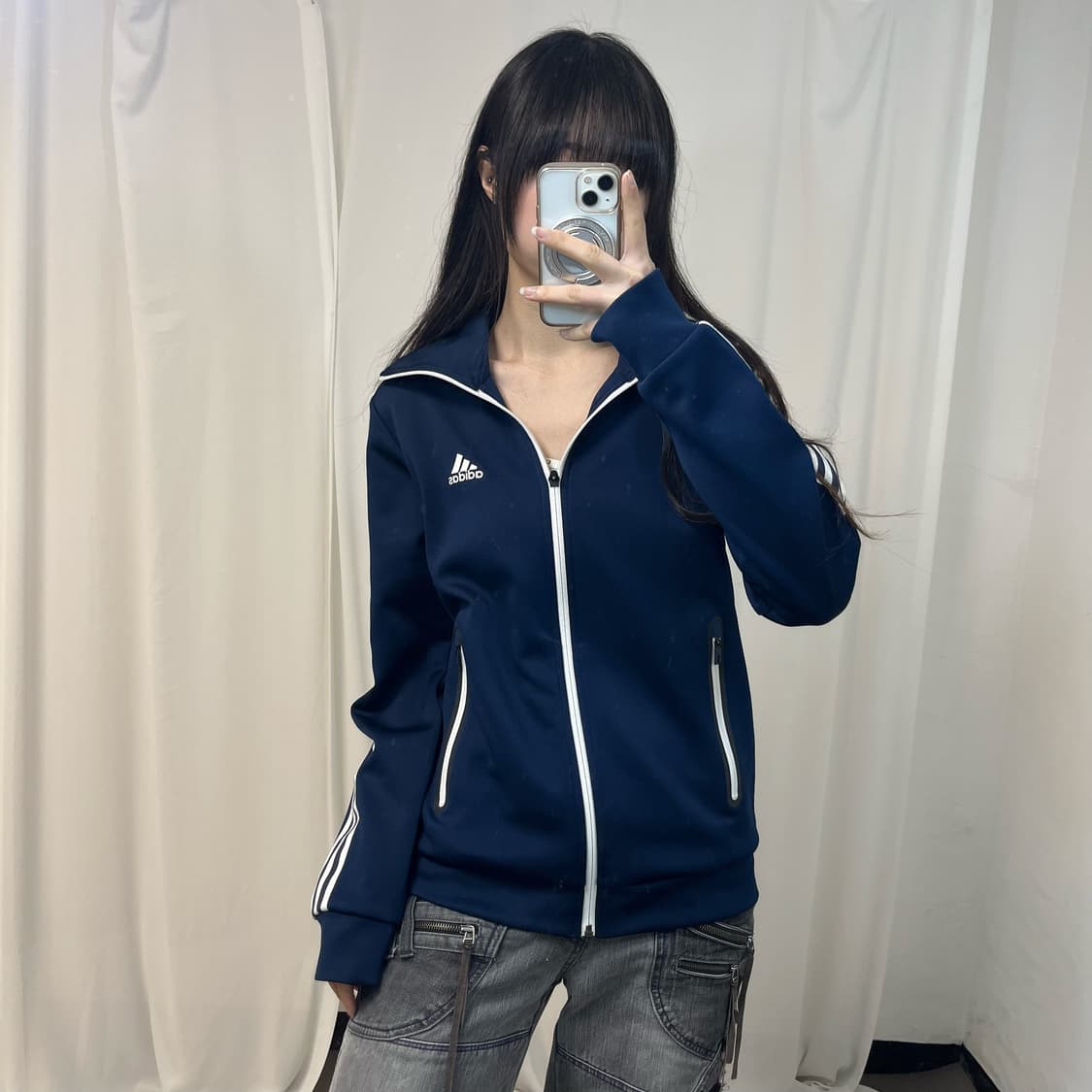 Adidas navy jersey 상품이미지1