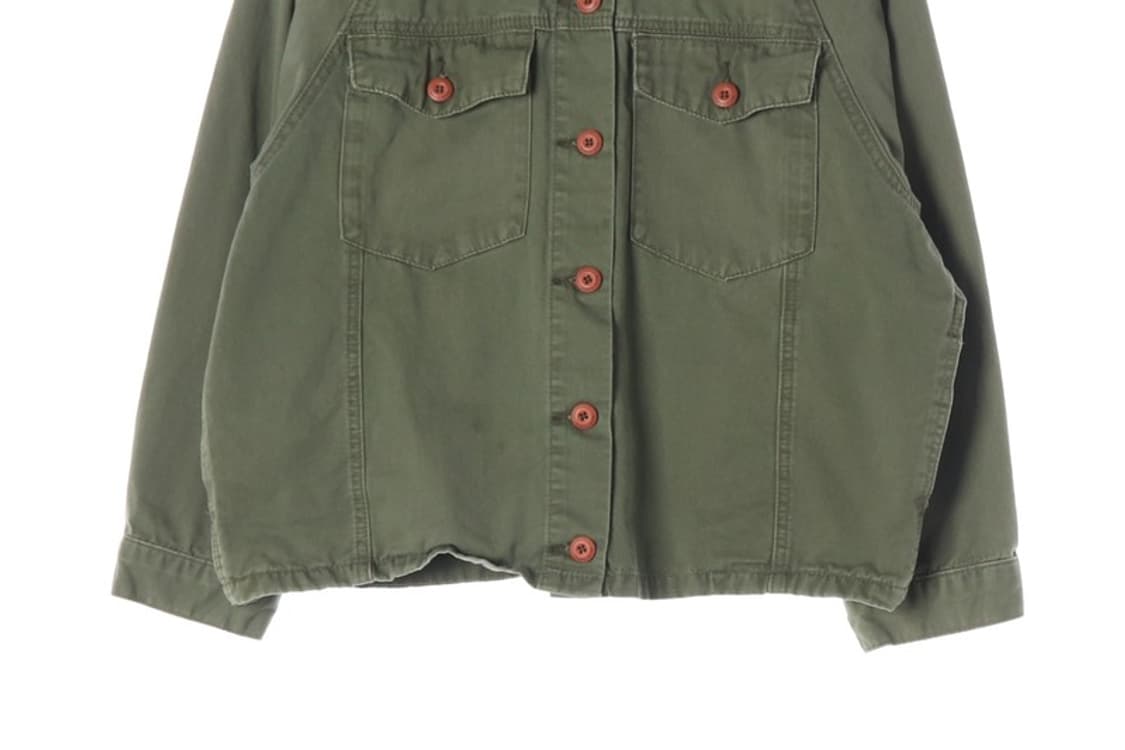 플라스틱아일랜드 코튼 워크 야상 자켓 S 상품이미지4