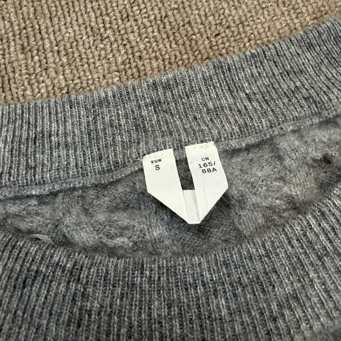 Arket 아르켓 우먼스 캐시미어 울 케이블니트 상품이미지2