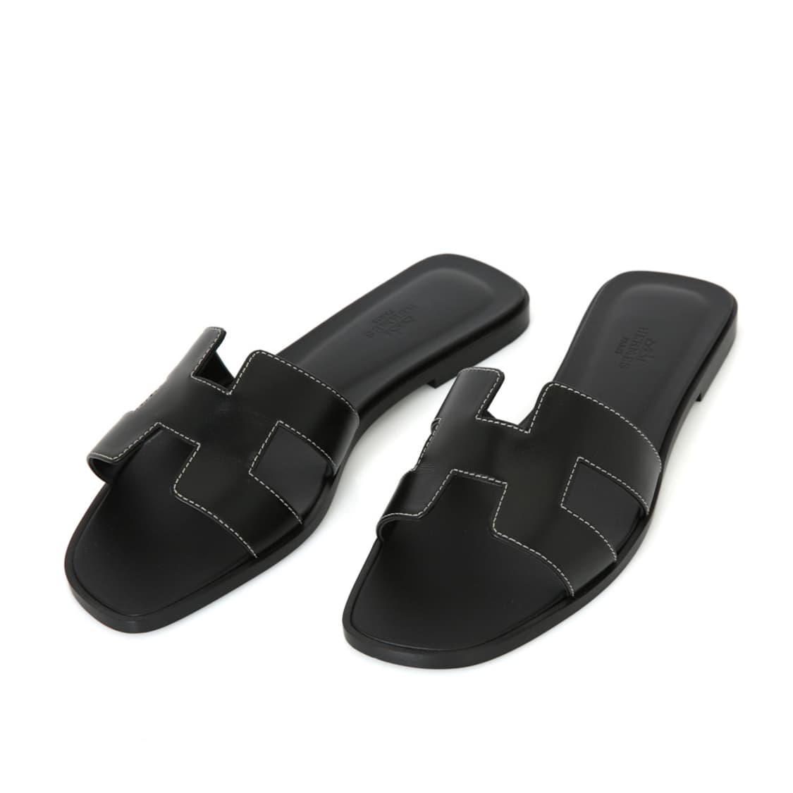 에르메스 Oran 샌들 오란 슬리퍼 블랙 슈즈 H021056Z 오랑 상품이미지3