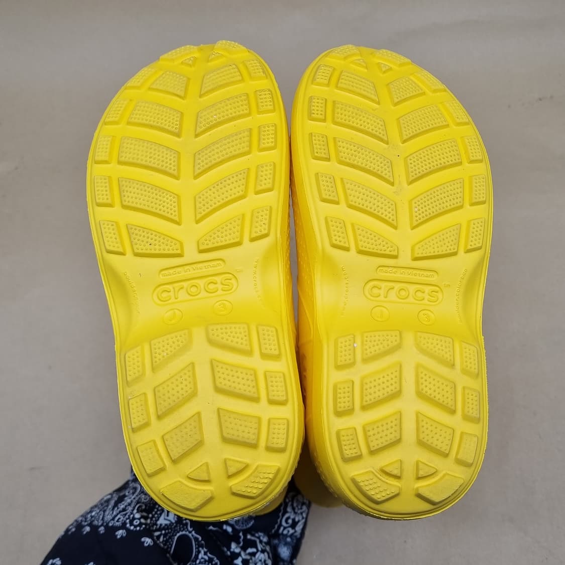 크록스 아동용 옐로우 레인부츠220 상품이미지3