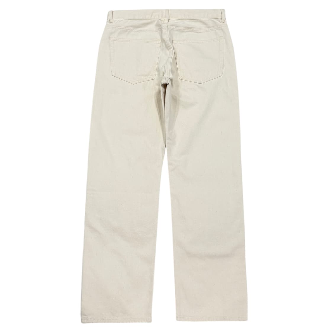 ARKET 아르켓 코코넛 화이트 코튼 팬츠 바지 블랙 34 상품이미지3