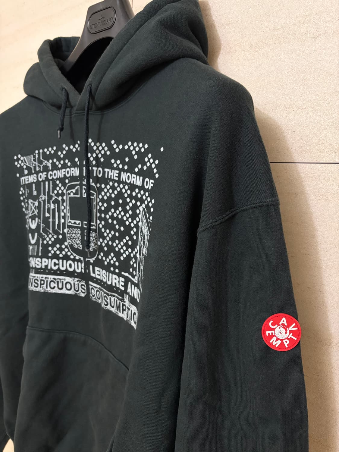 20FW 카브엠트 CONSUMPTION HEAVY HOODY XL 상품이미지3