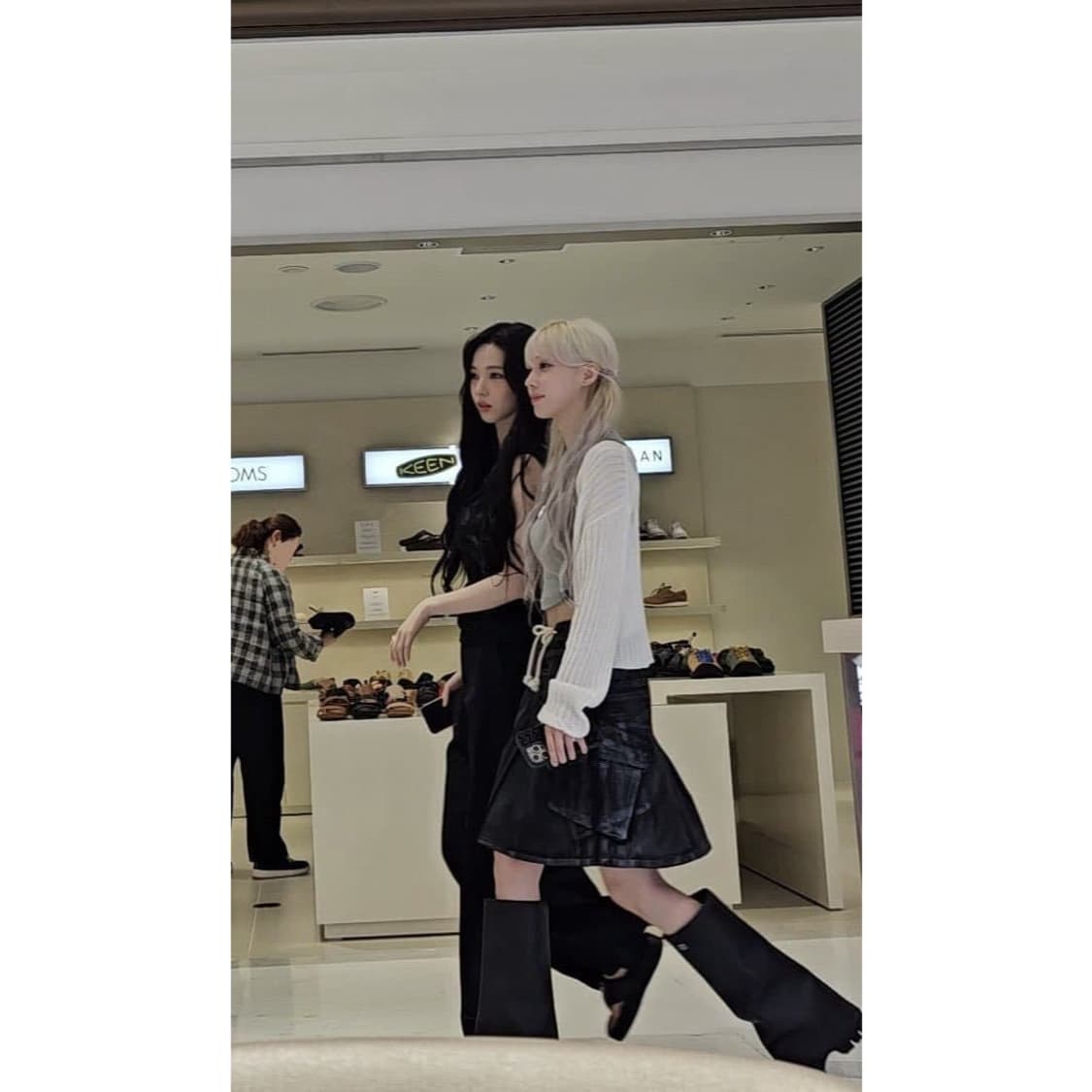 [에스파 윈터 착용] 오토링거 미디 스커트 상품이미지1