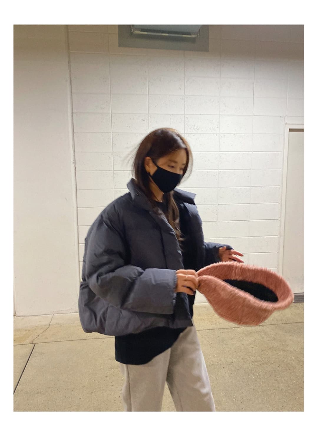 프로스트제이 구스 다운 숏 패딩 상품이미지4