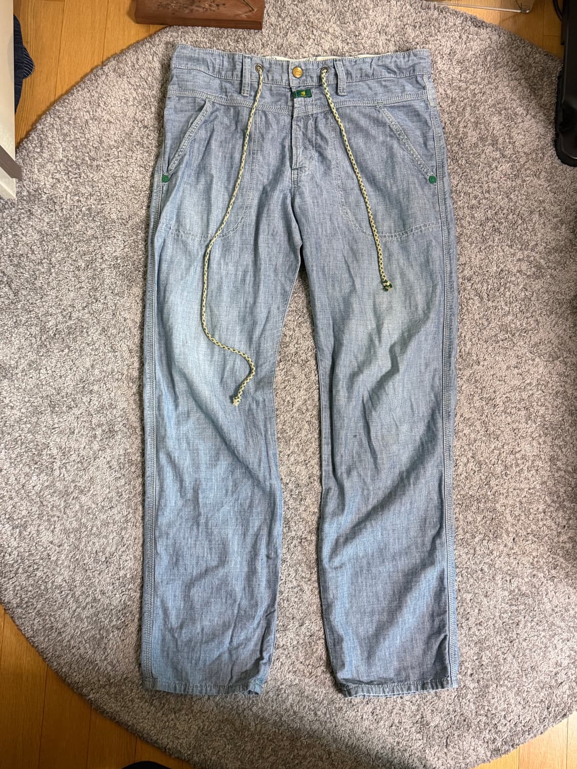 에드윈 퍼티그 스트링 팬츠 상품이미지2