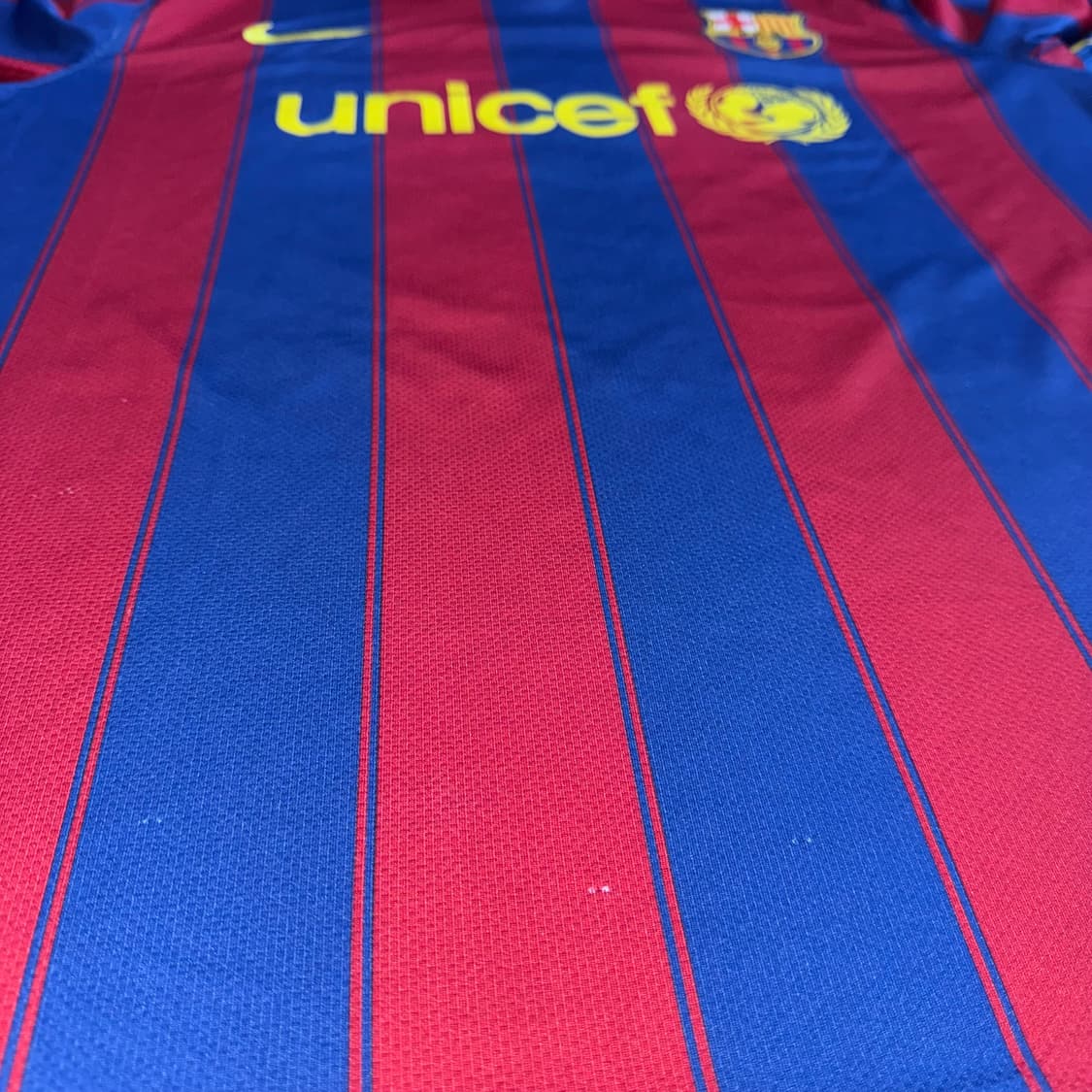 09-10 나이키 바르셀로나 홈 유니폼 #10 메시 상품이미지6