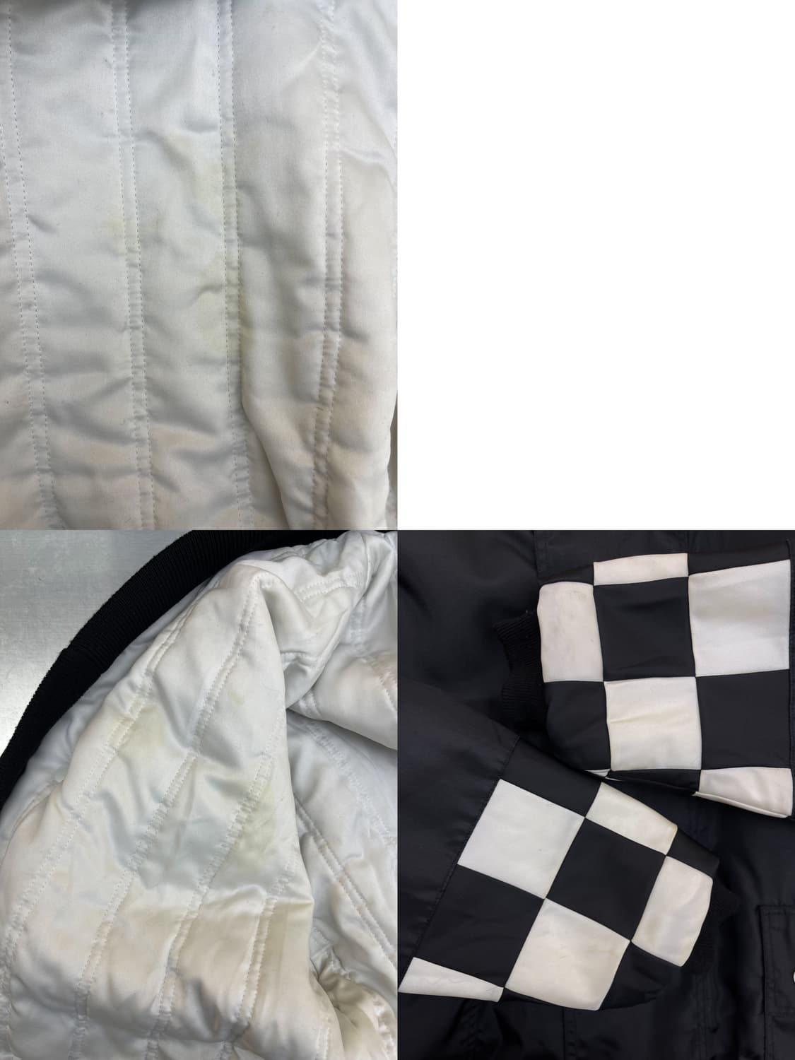 미치코 런던 90s 바이크 보이 체커보드 자켓 상품이미지9