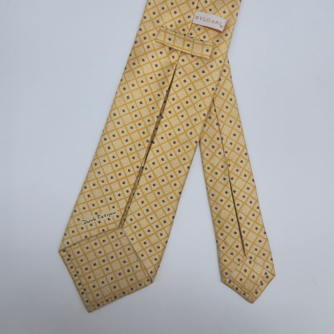 BVLGARI 불가리 실크 넥타이 [RBSCF11735_0102-02] 상품이미지2