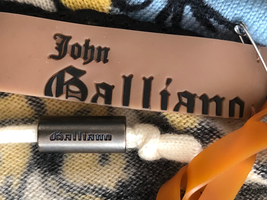 존 갈리아노 울 후드 집업져지 자켓 상품이미지7