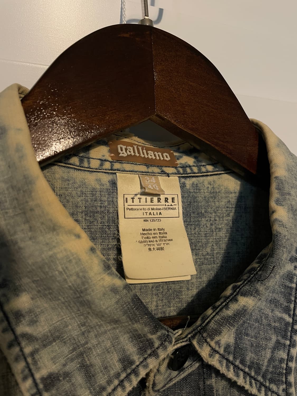 존 갈리아노 디스 그런지 셔츠 상품이미지7