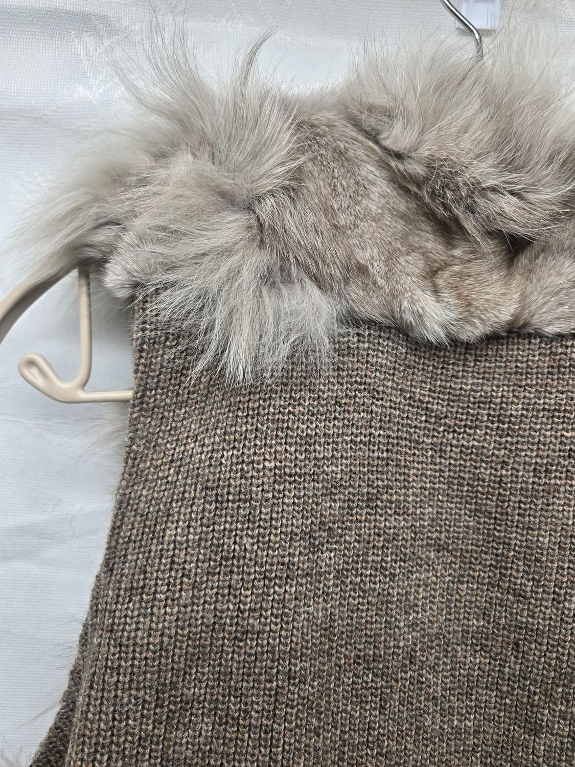 리얼 여우털 베스트 조끼 상품이미지9