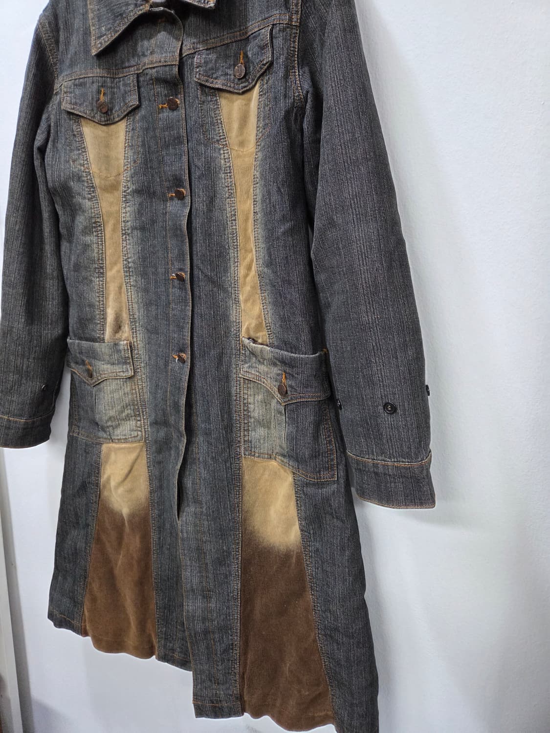 Y2K 밀레니엄 빈티지 데님코트 상품이미지3