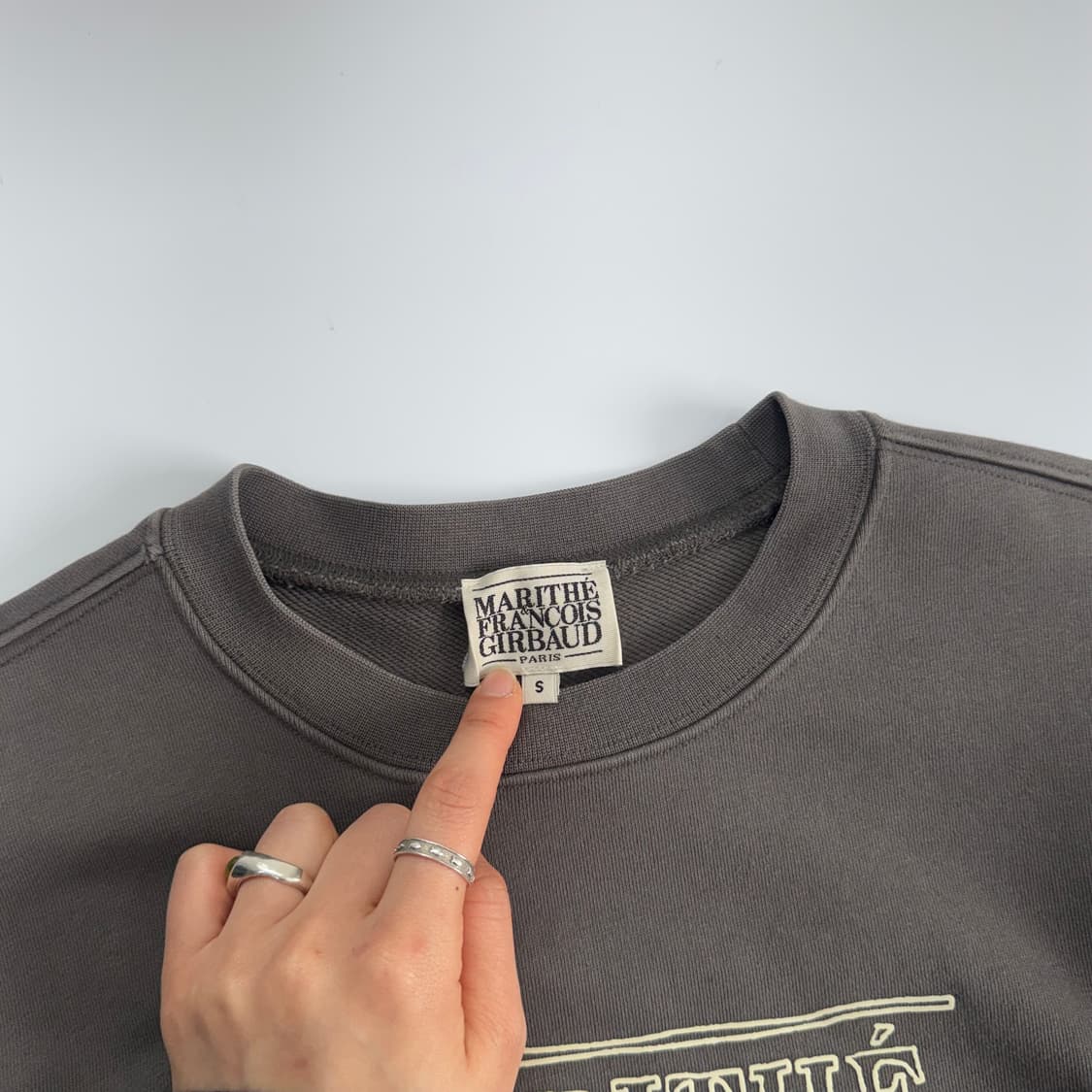 Marithe Francois Girbaud 마리떼프랑소와저버 맨투맨 상품이미지5