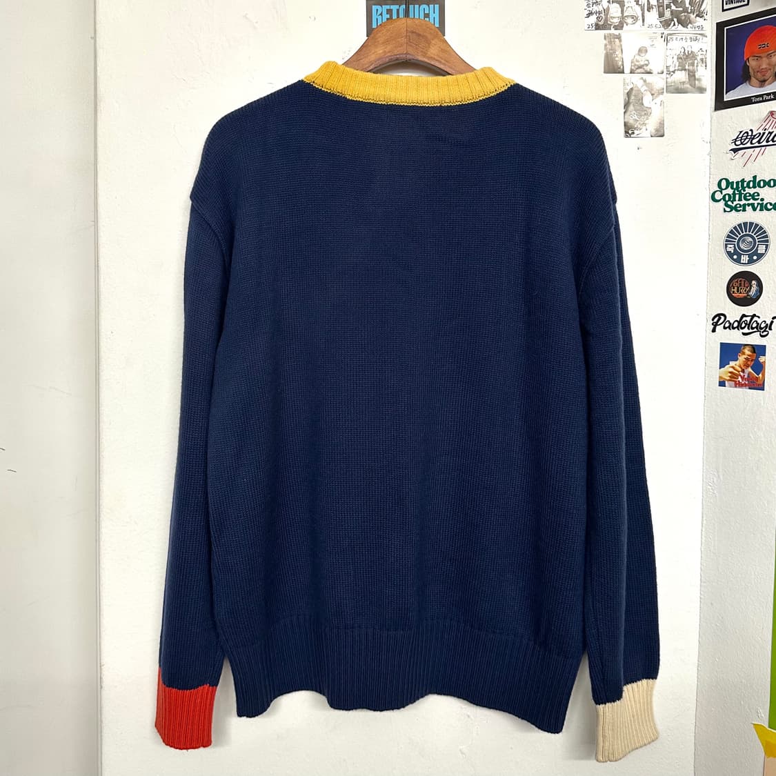 아더에러 컬러블록 니트 상품이미지7