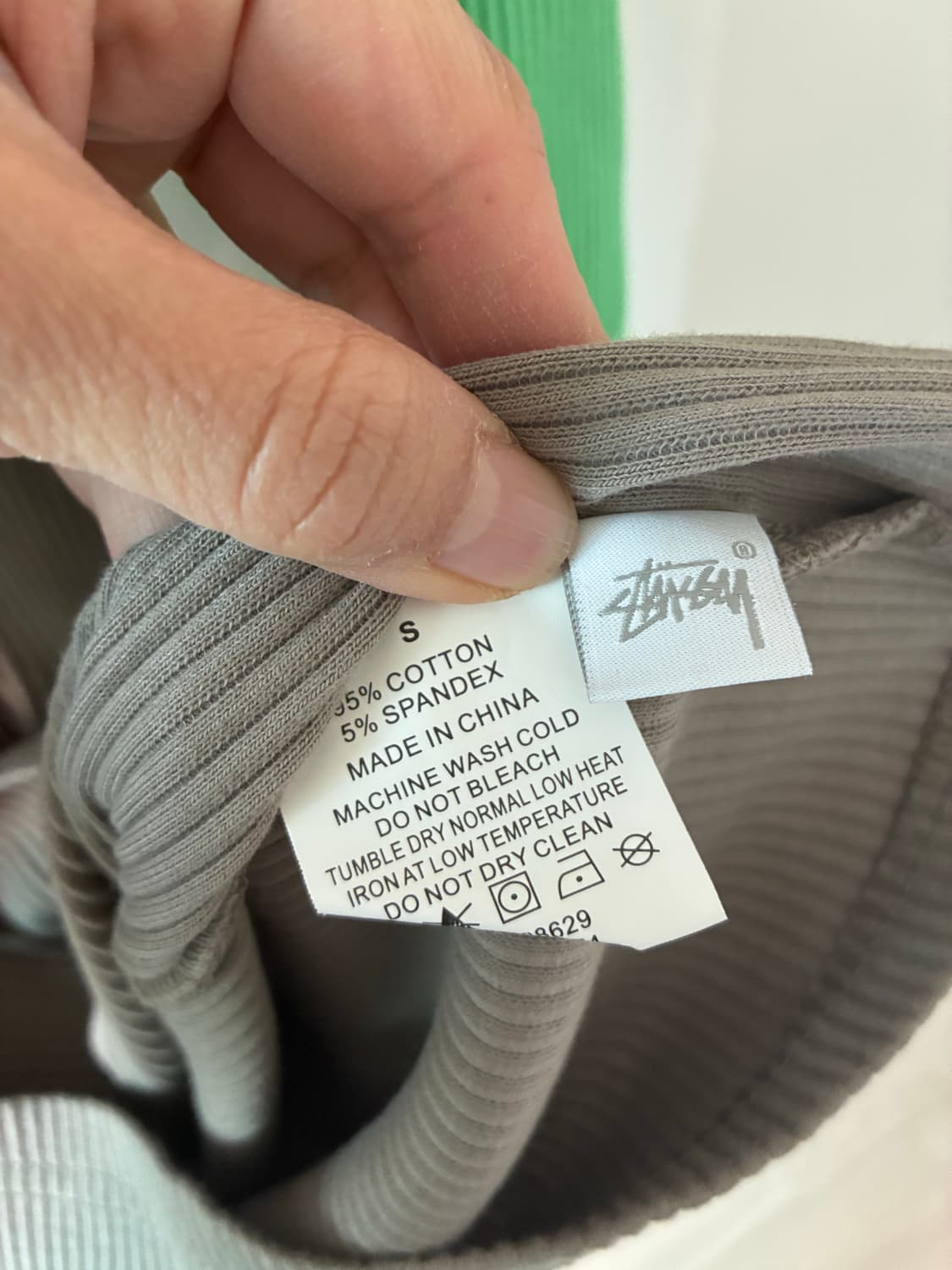 스투시 컬러블록 리브 롱 원피스 / S 상품이미지5