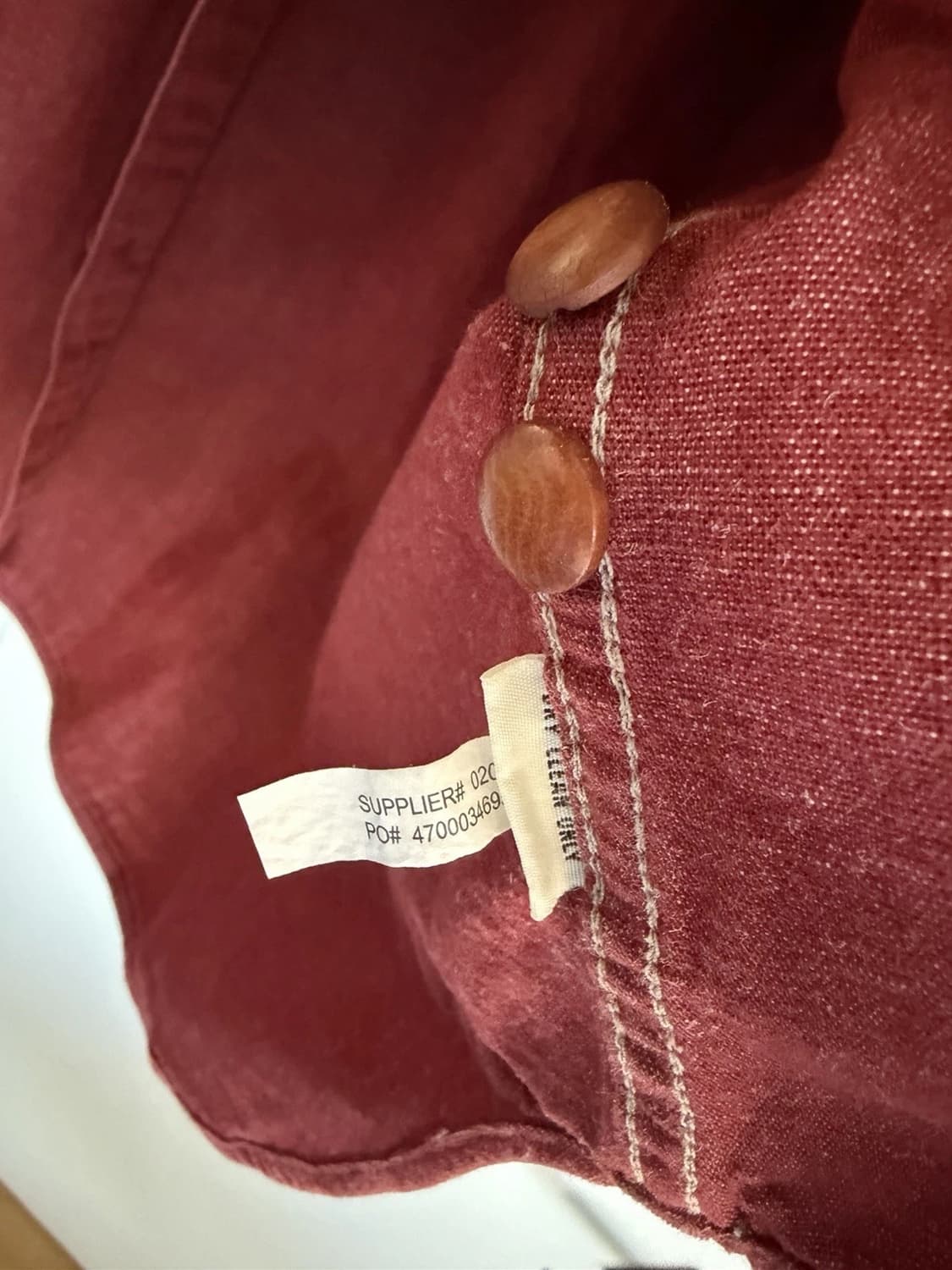 RRL 더블알엘 샴브레이 웨스턴 셔츠 레드 상품이미지5