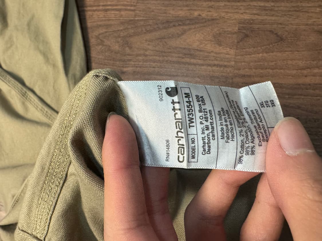 칼하트 가을/겨울 셔츠 3XL(구매가 38만원) 상품이미지7