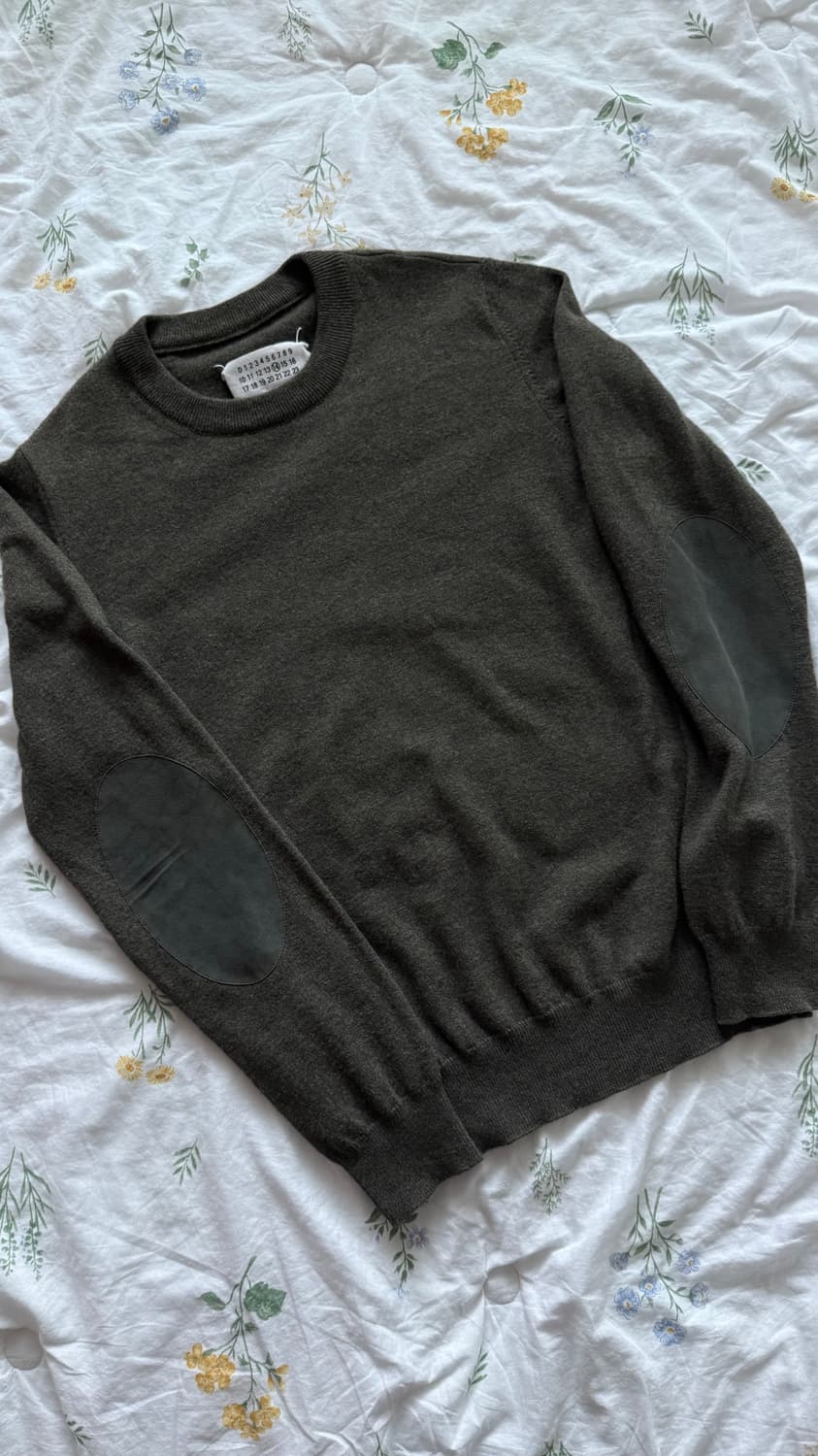 마르지엘라 엘보패치 라나울 니트 상품이미지1