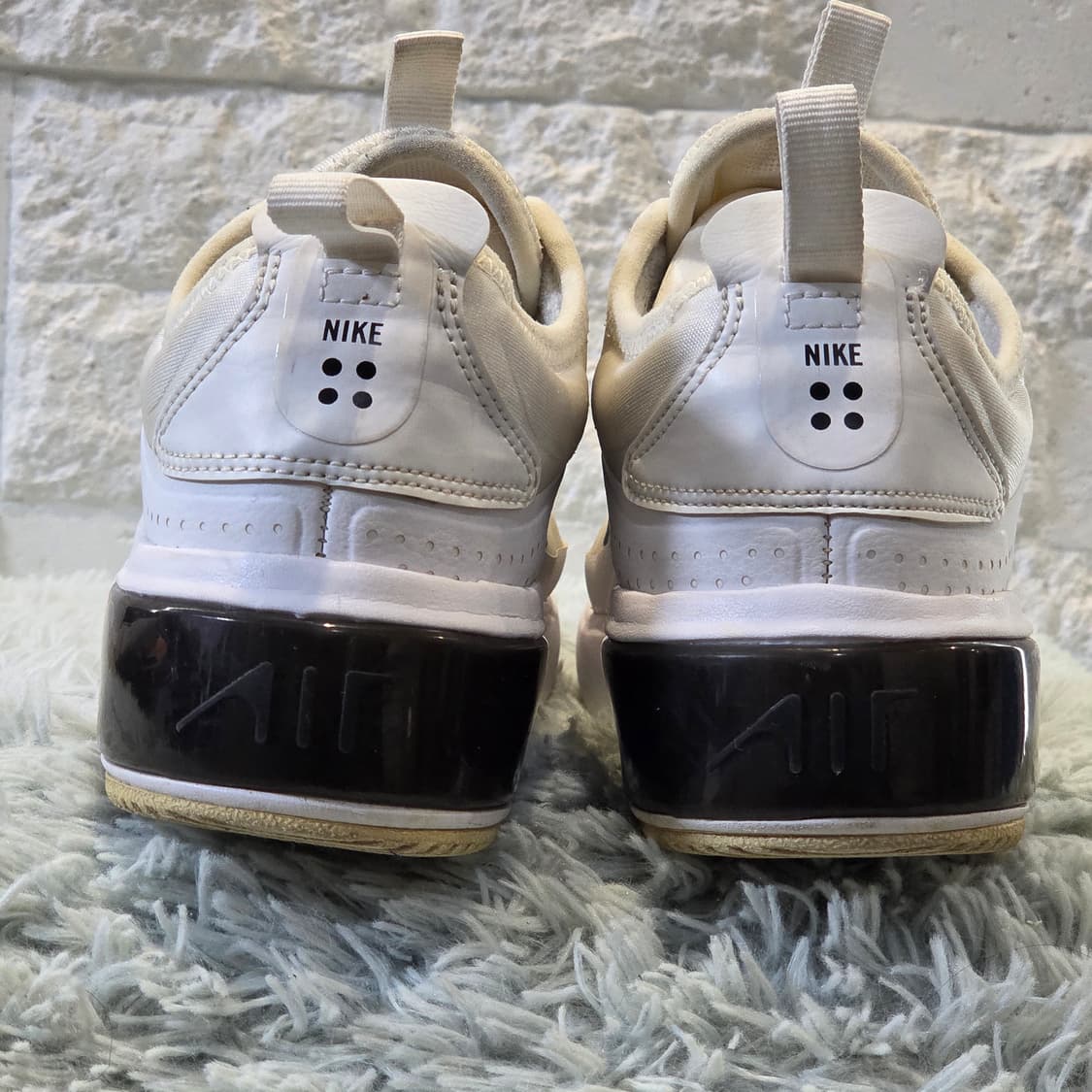 3q-28:나이키 에어맥스 CI3898-100 화이트 블랙 (23cm) 상품이미지3