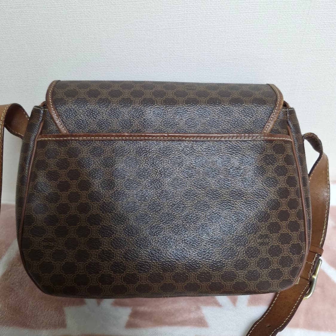 Celine 올드 셀린느 마카담 숄더백 정품 트리옹프 상품이미지6