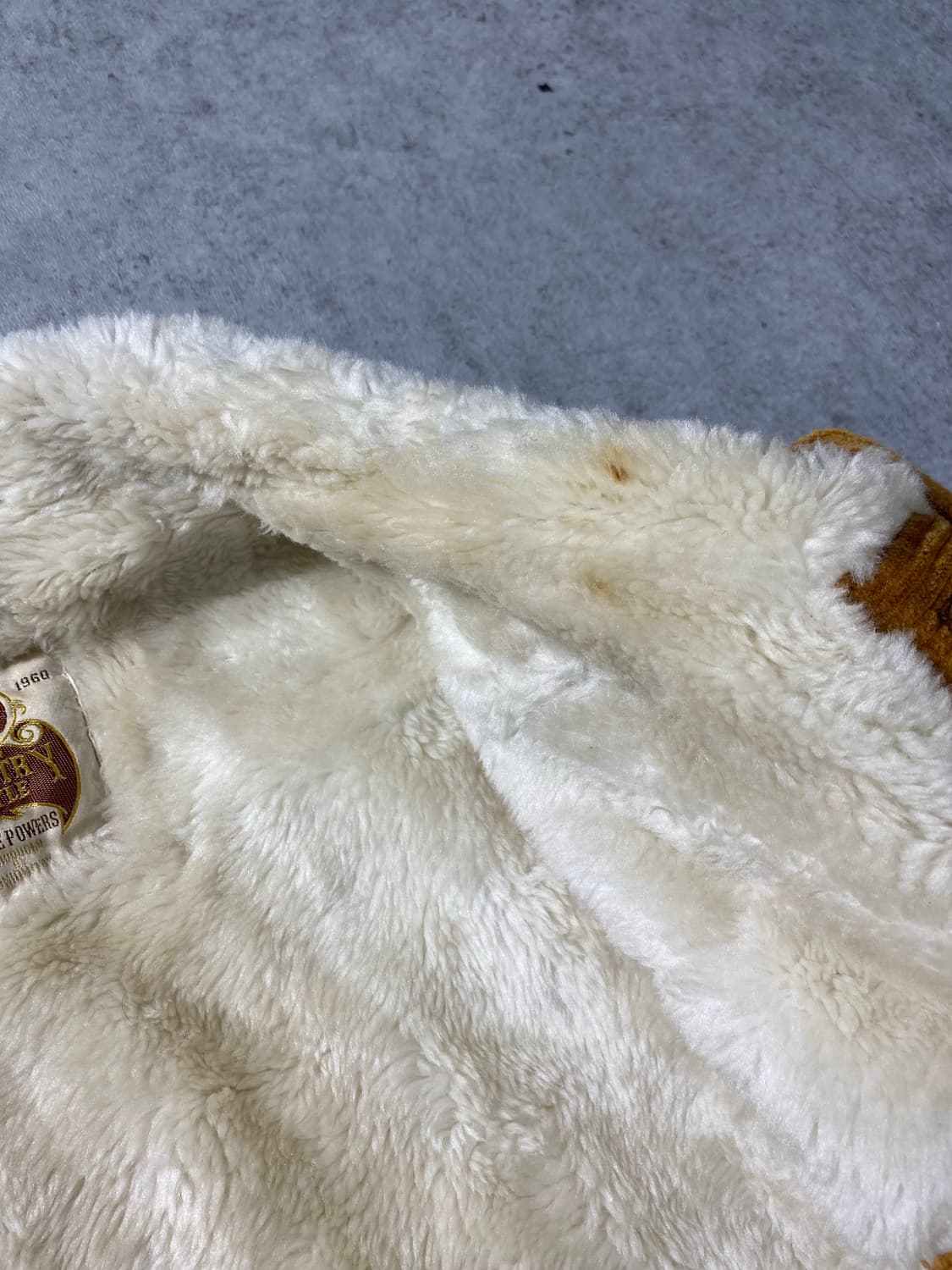 [L] 90s Horse Powers 브라운 코듀로이 시어링 자켓 상품이미지5