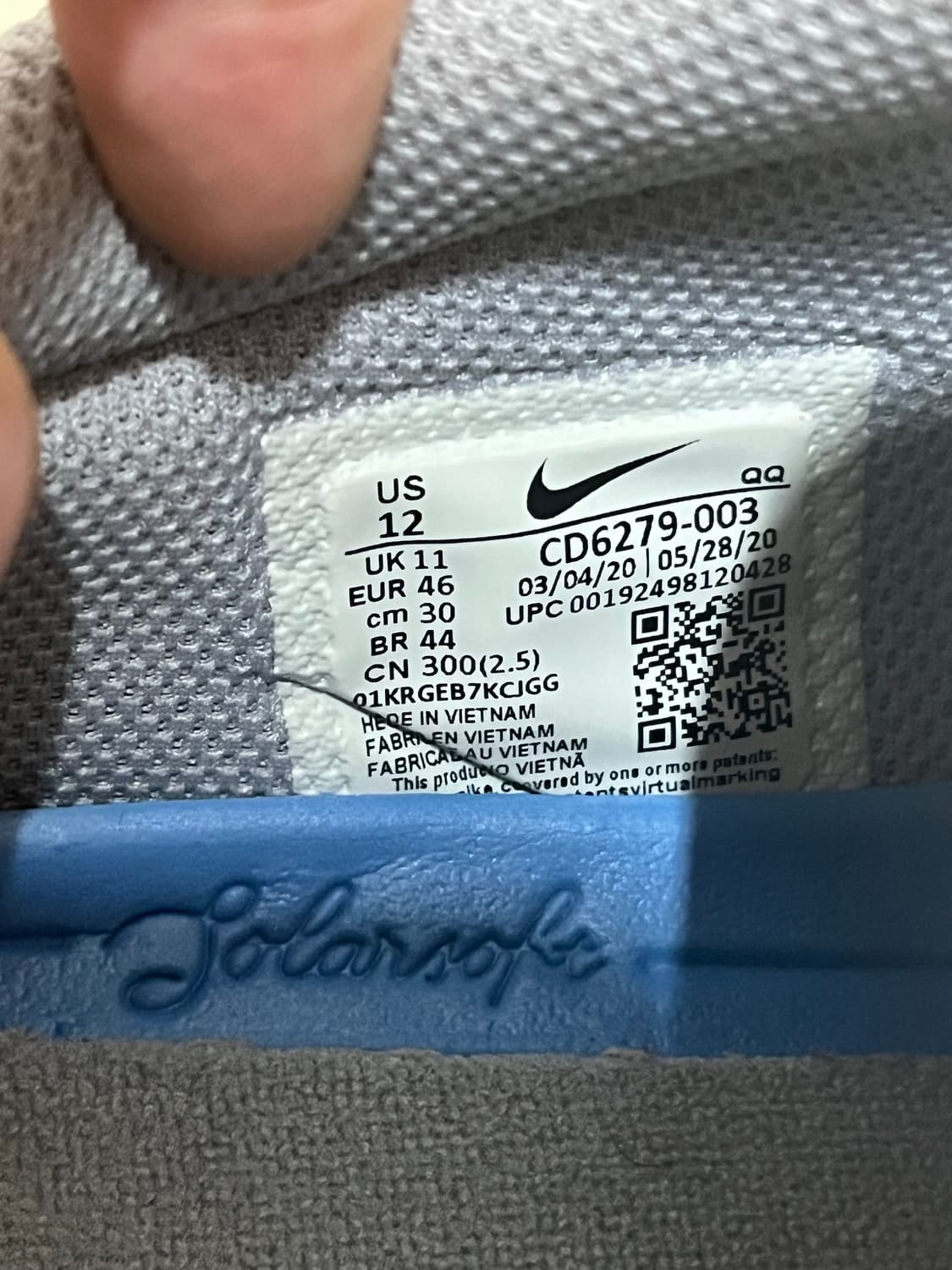 나이키 SB Charge 캔버스 스니커즈입니다 상품이미지3