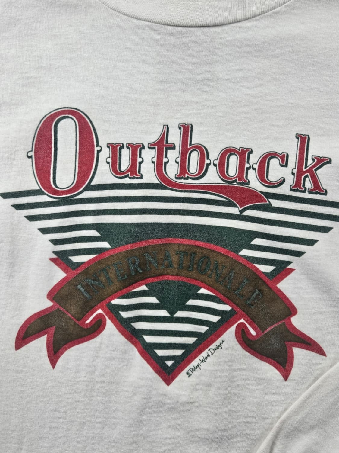 90's 아웃백 프린팅 싱글스티치 롱 슬리브 ( M추정 ) / 11344 상품이미지7