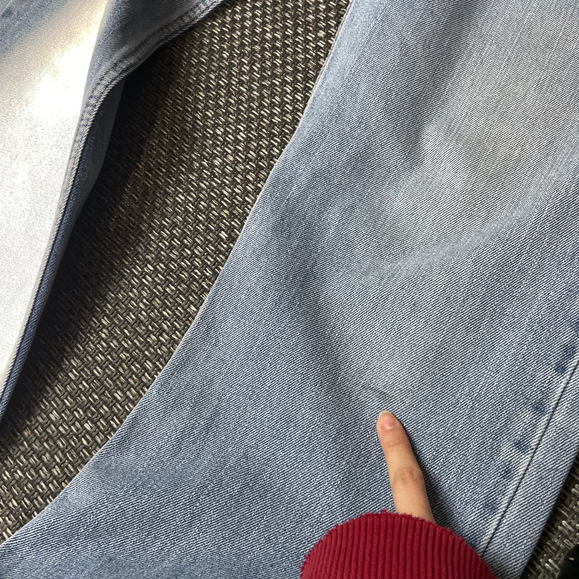 (34) 리바이스 505 34X32 스트레이트핏 데님 팬츠 상품이미지4