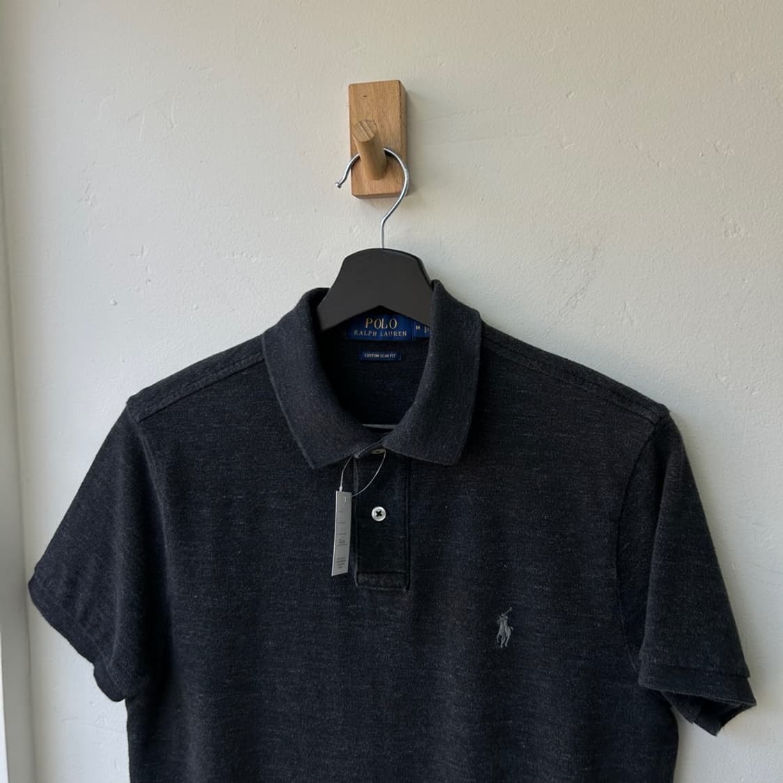 16714 - 폴로 랄프로렌 차콜 반팔 카라티 상품이미지1