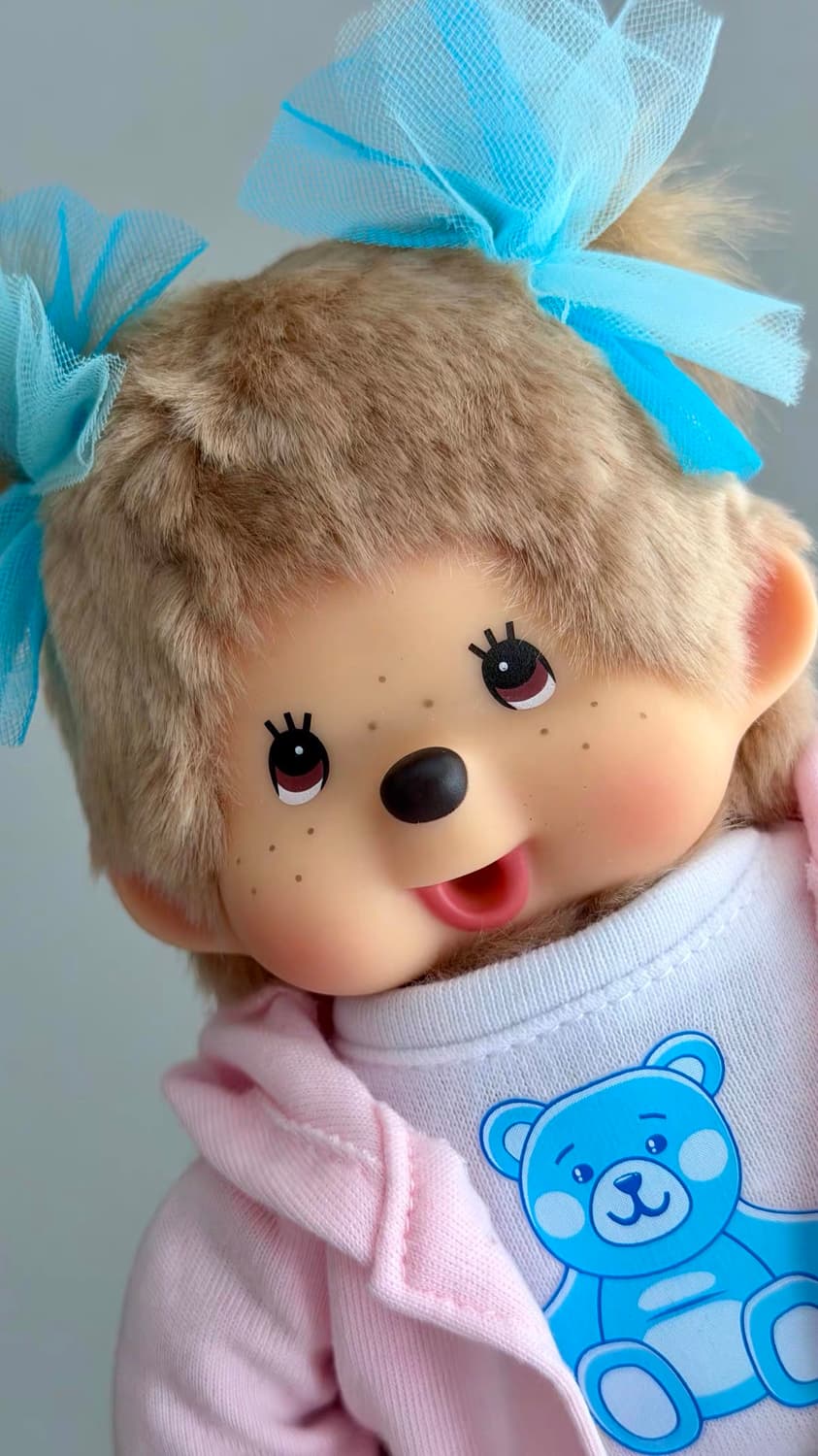 몬치치 드리미 큐트 블루베어 여아 인형 상품이미지2