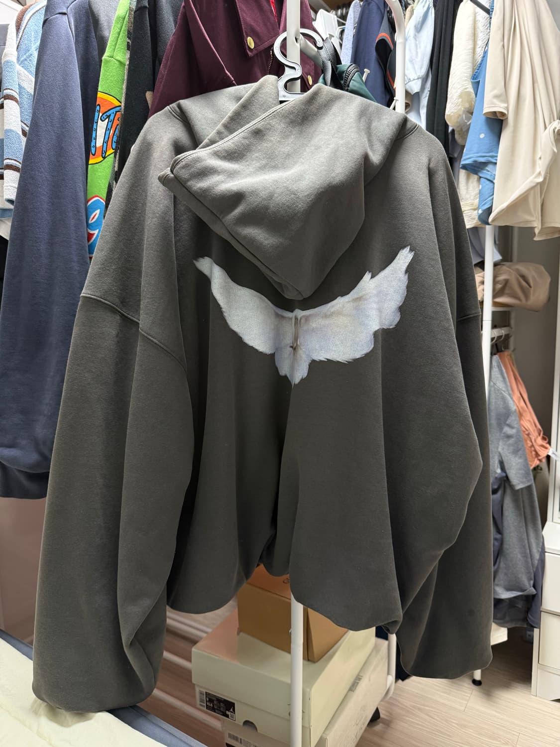 이지갭 발렌시아가 도브 후드 상품이미지2