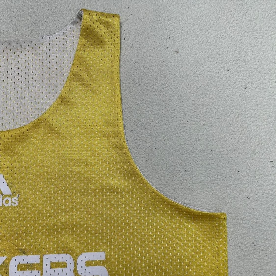 ADIDAS x NBA Lakers 리버시블 탱크탑 옐로우 L 상품이미지3