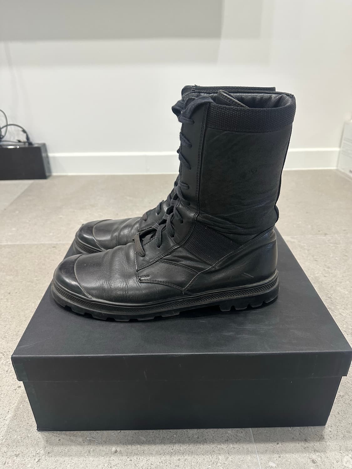 Helmut lang 03aw 컴뱃 부츠 상품이미지2