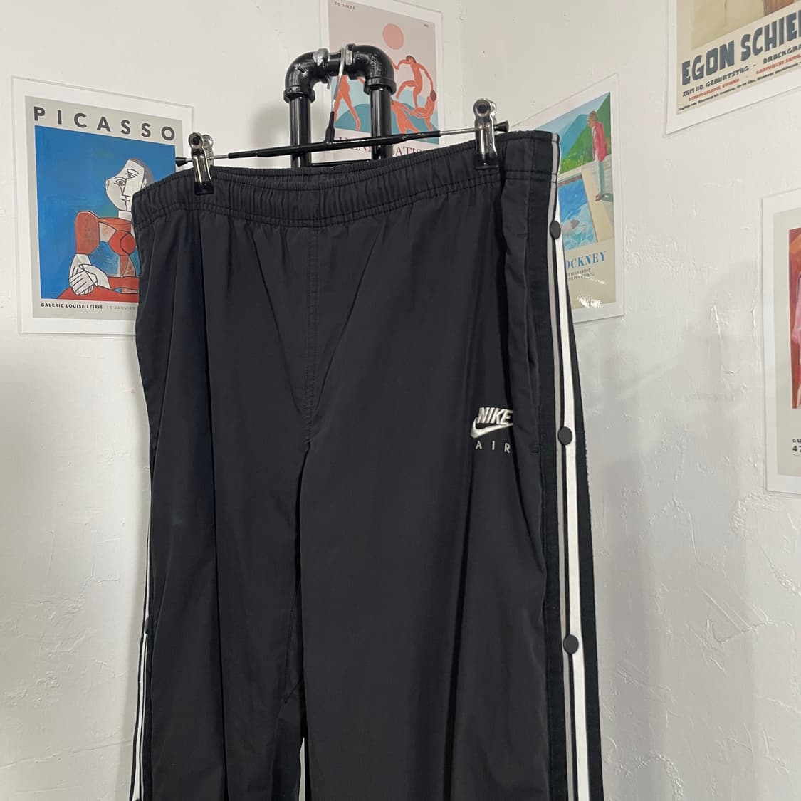 나이키 에어 사이드 라인 스냅버튼 우븐팬츠 상품이미지4