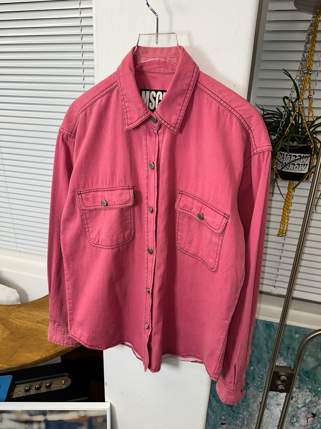 미스치프 워크 셔츠 os 상품이미지1