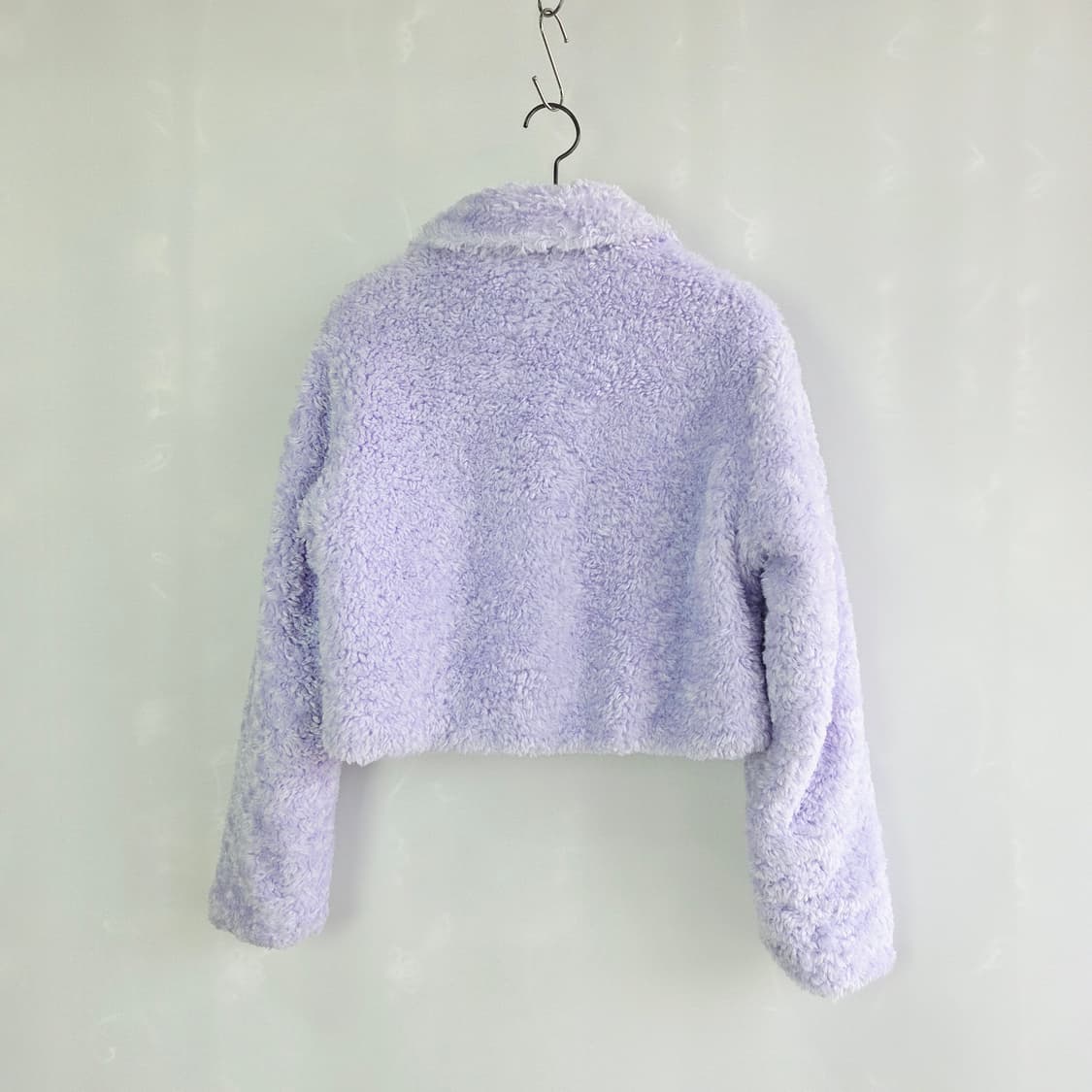 (Nerdy) 브랜드의 우먼스 컬리 퍼 자켓 라이트퍼플 s 상품이미지2