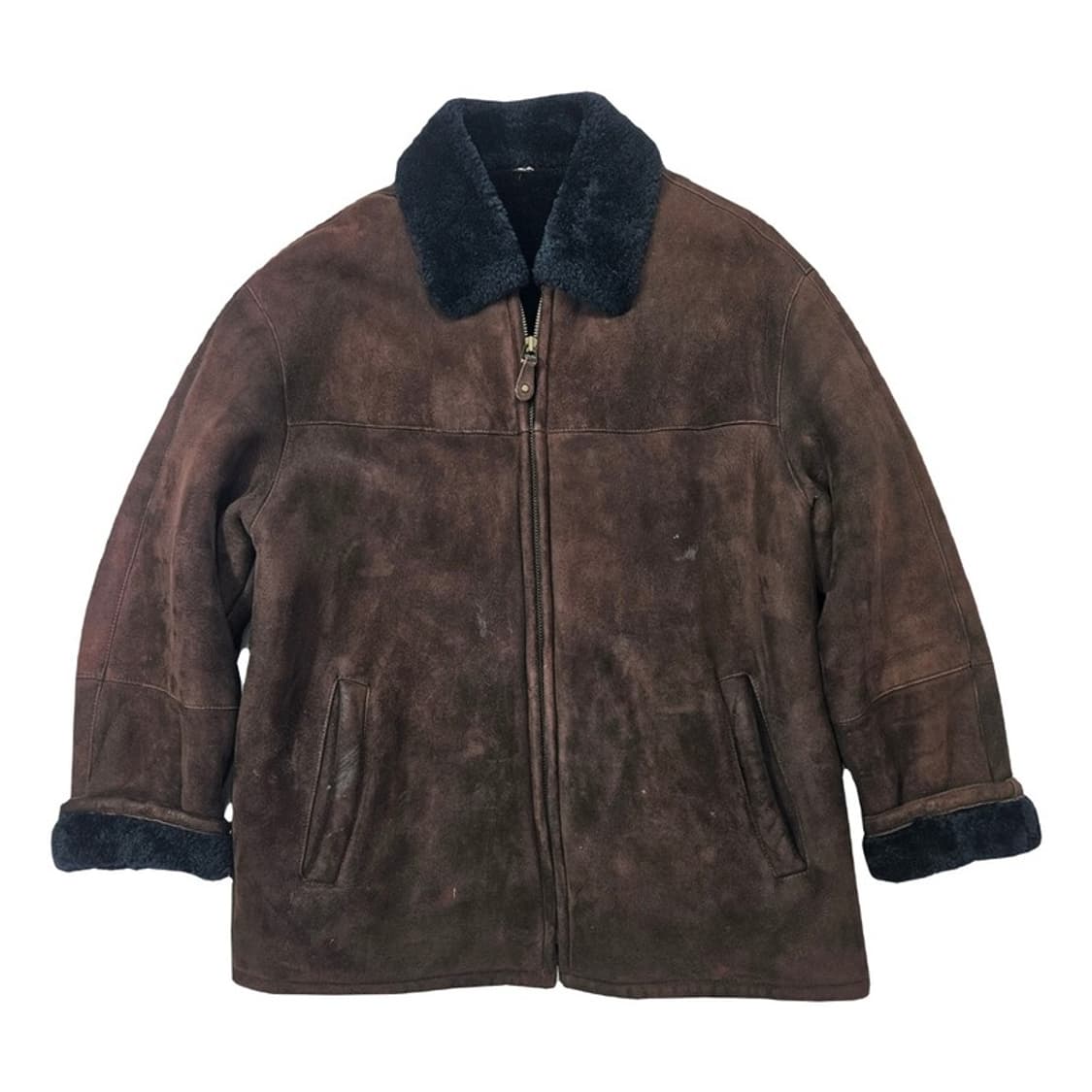 DURBAN 양가죽 무스탕 M 상품이미지1