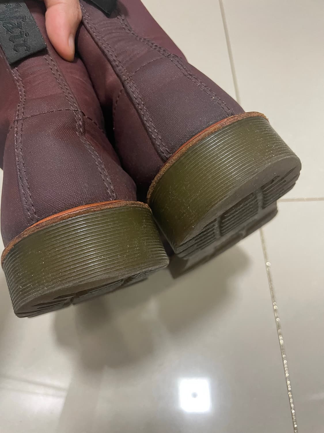 닥터마틴 부츠 버건디색상 UK 7 상품이미지2