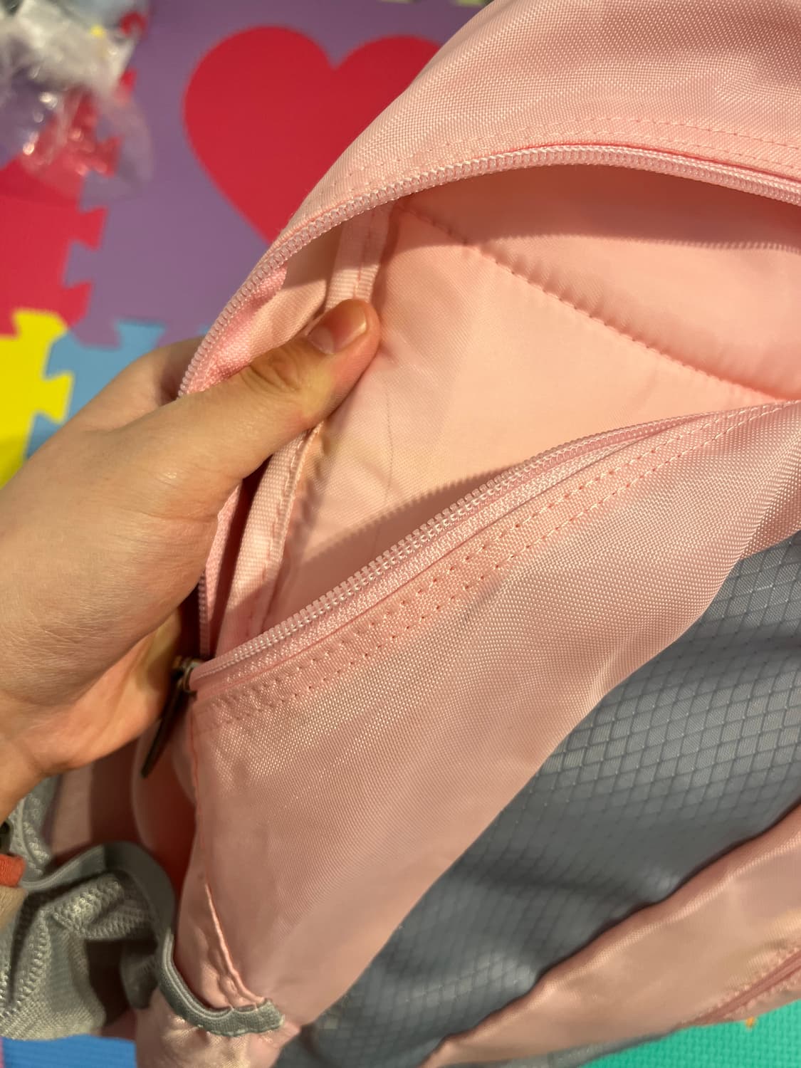 아디다스 베이비 핑크 백팩 🎀 왼쪽 상품이미지10