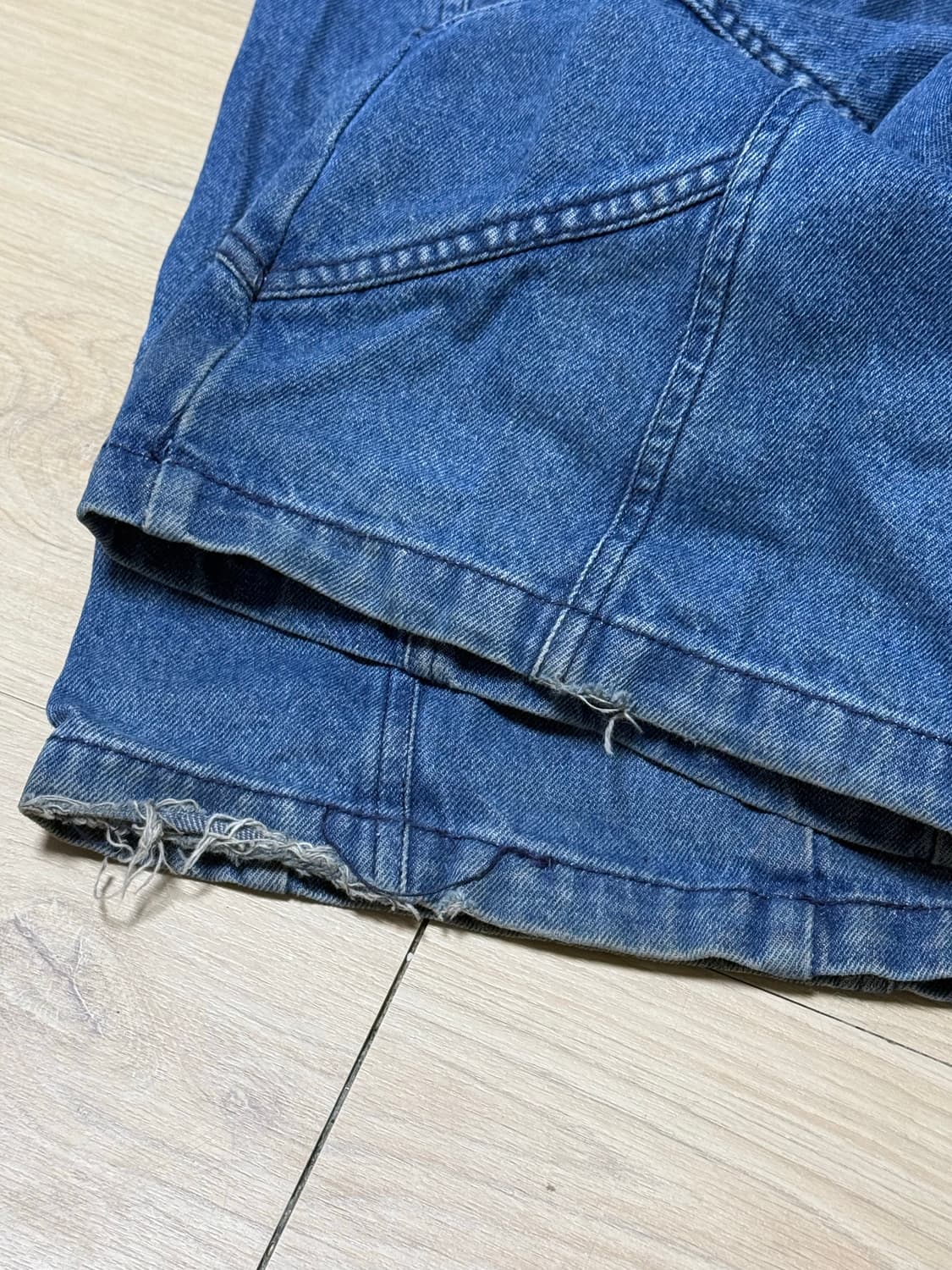 노매뉴얼 카고 데님팬츠 상품이미지3