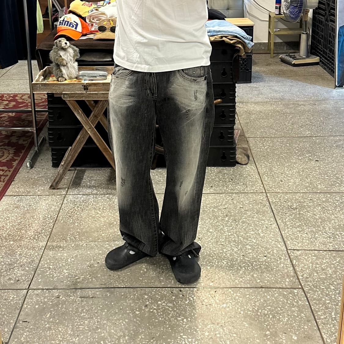 버카루 스노우벅 신치백 워싱진 상품이미지1