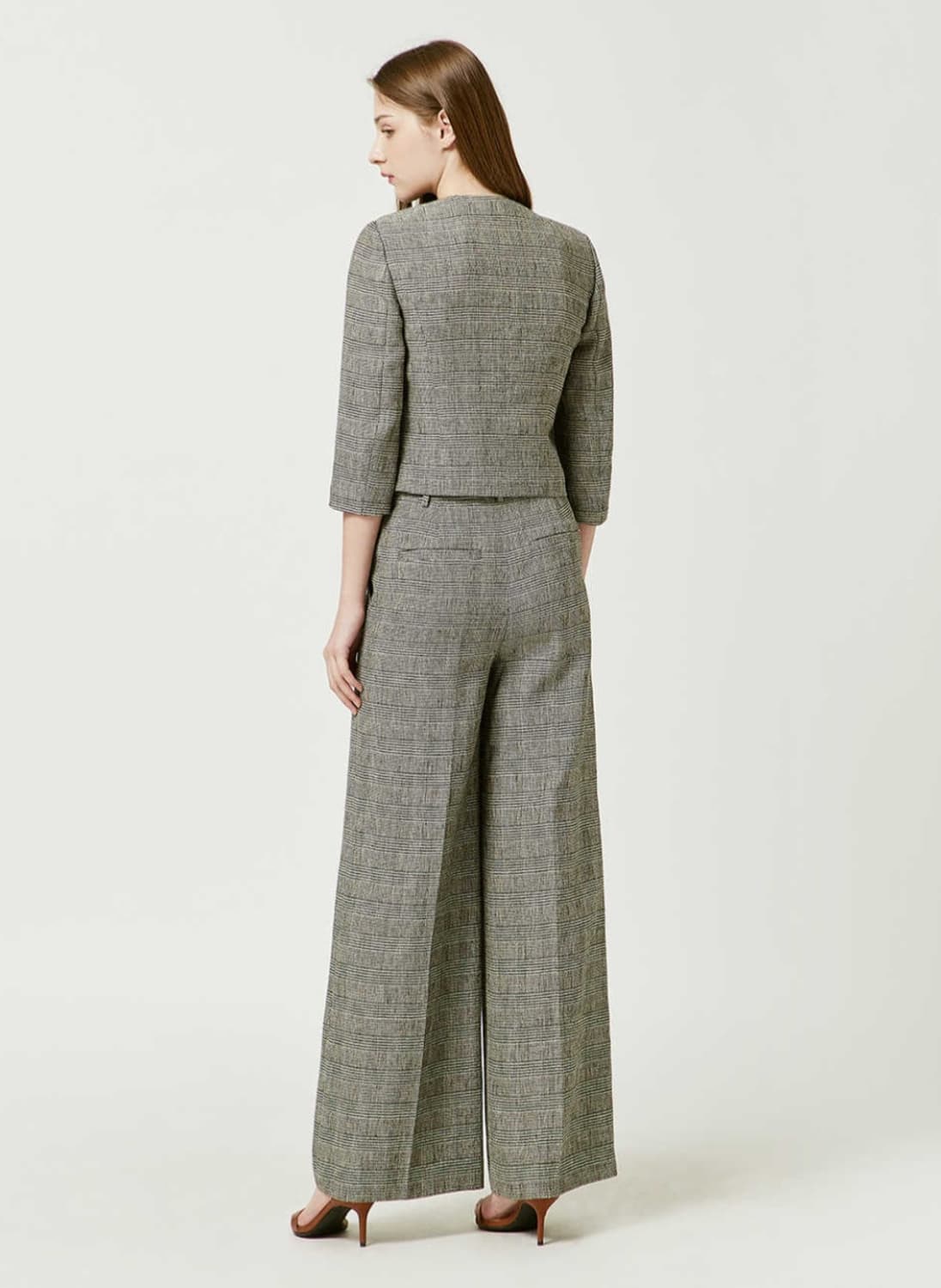 모조에스핀 일자핏 웨이스트 린넨블렌드 팬츠 55사이즈 상품이미지2