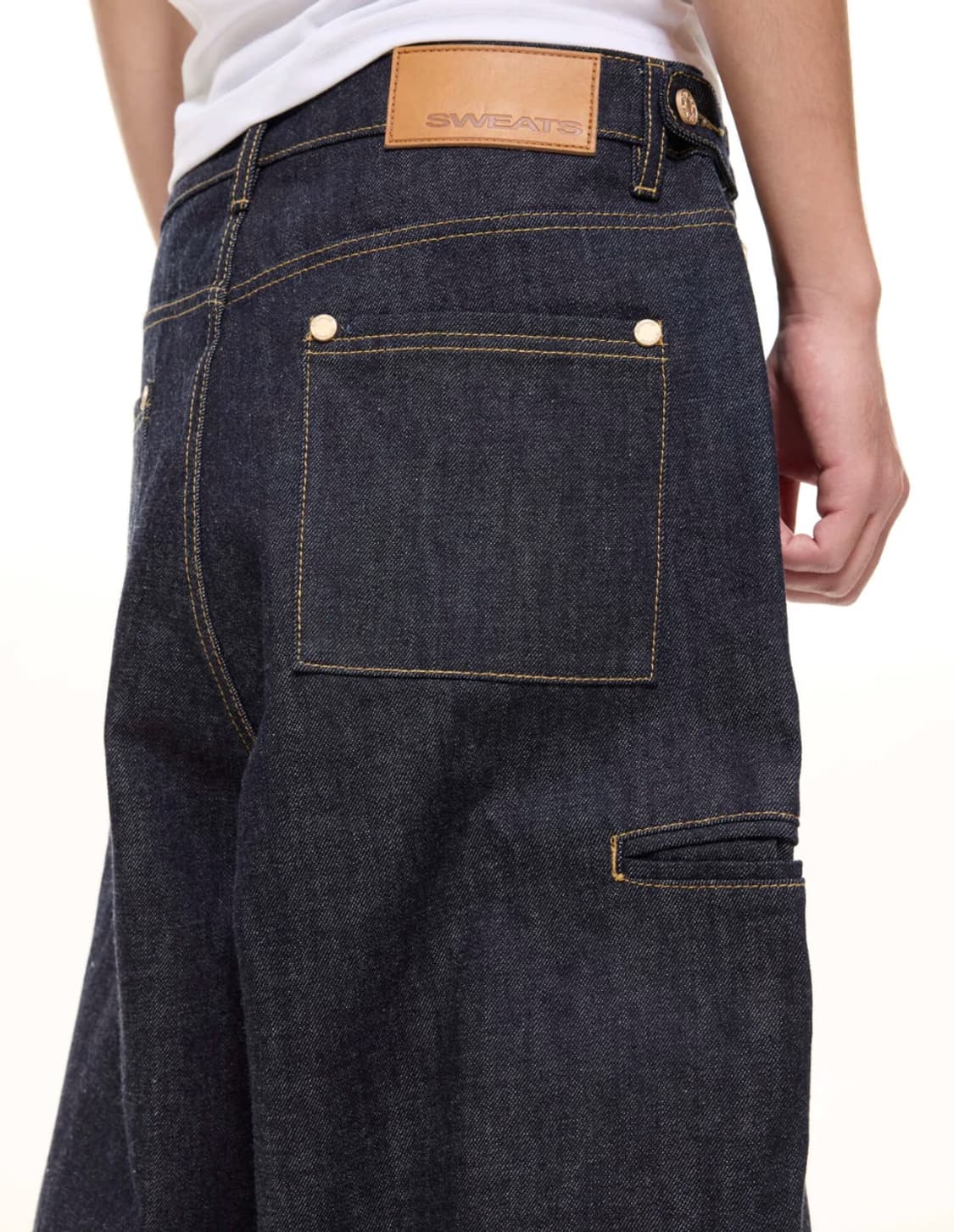 Sweats collective denim baggy jeans 상품이미지6