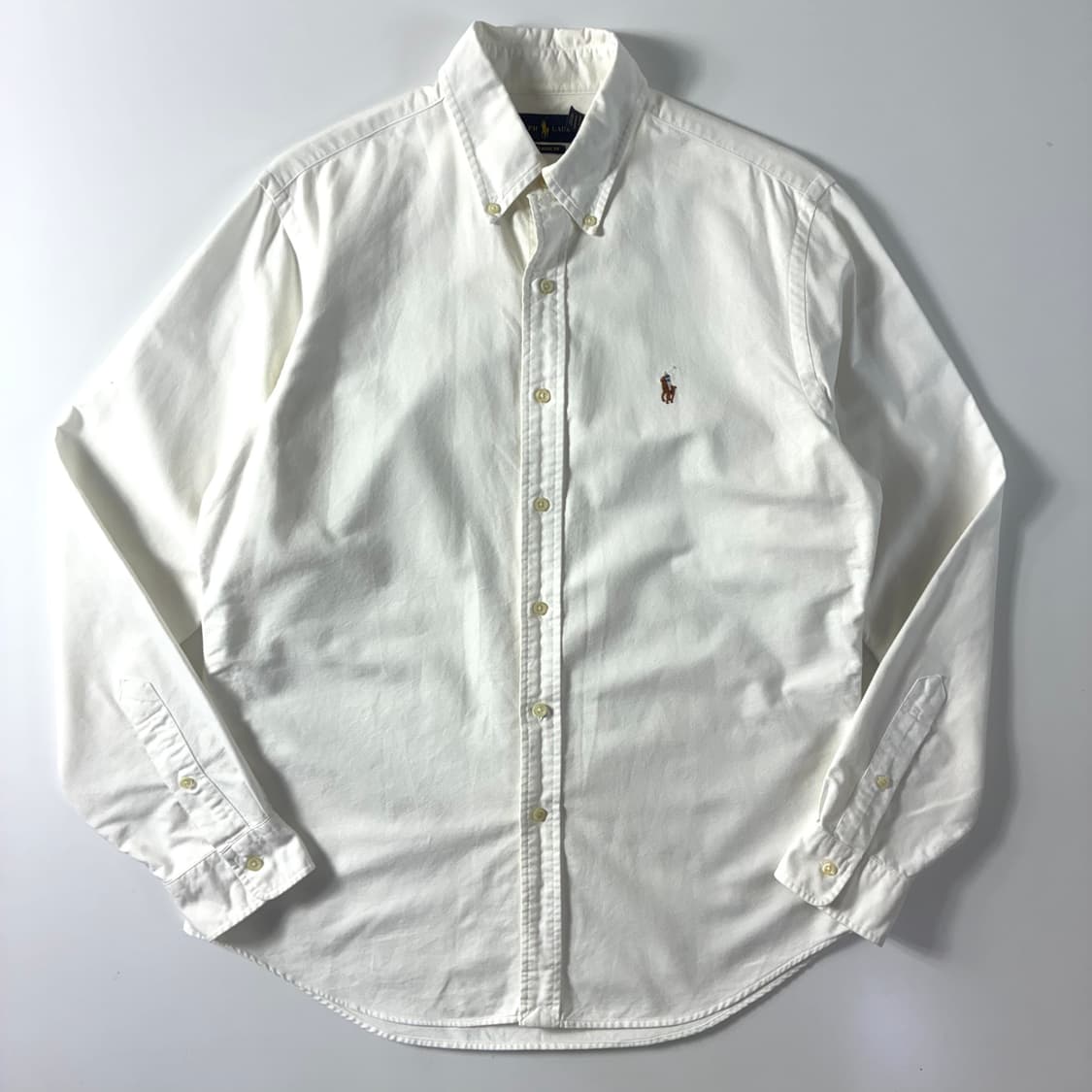 Polo 폴로 랄프로렌 신형 화이트 옥스포드 셔츠 상품이미지1